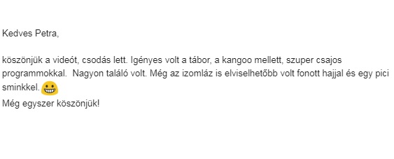 Tini tábor vélemény